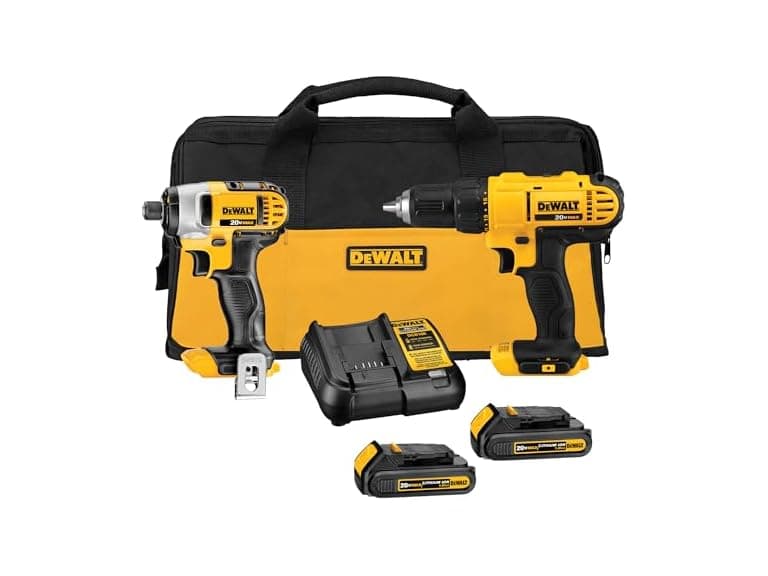 DEWALT DCK240C2 20V MAX Cordless Combo Kit - Image 1