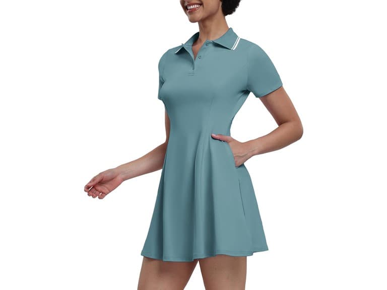 GGOV Women (XL) Tennis Golf Dress Blue - Image 1