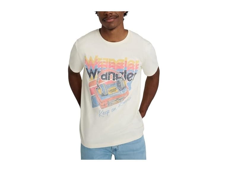 Wrangler x Stranger Things Keep on Runnin Tee - Image 1