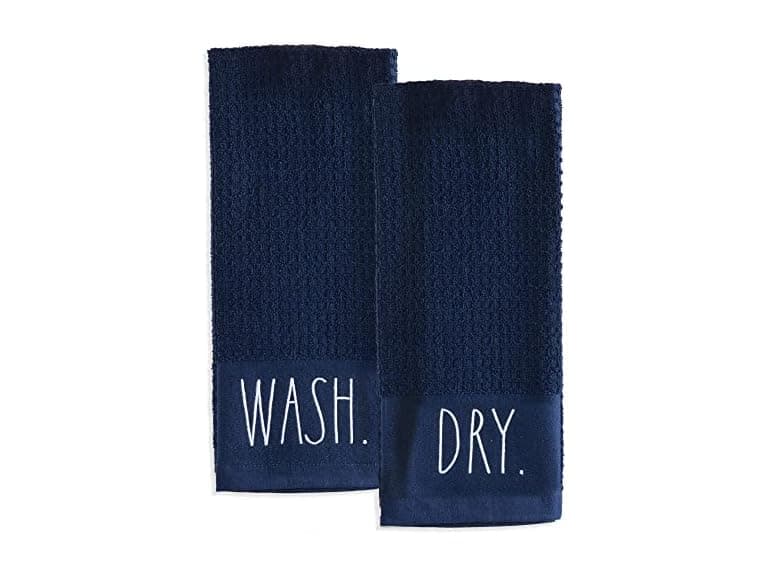 Rae Dunn Cotton Kitchen Towels Set - Image 1