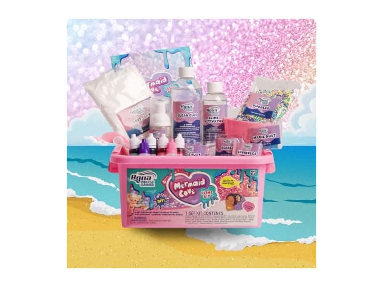 Aqua Endless Summer Mermaid Cove DIY Slime Kit - Image 1
