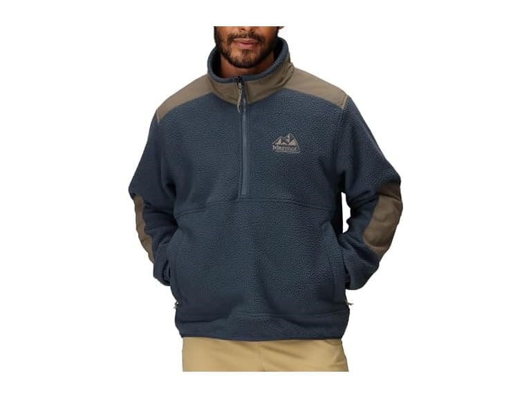 MARMOT Men's Wanderer High Pile Fleece Pullover - Image 1