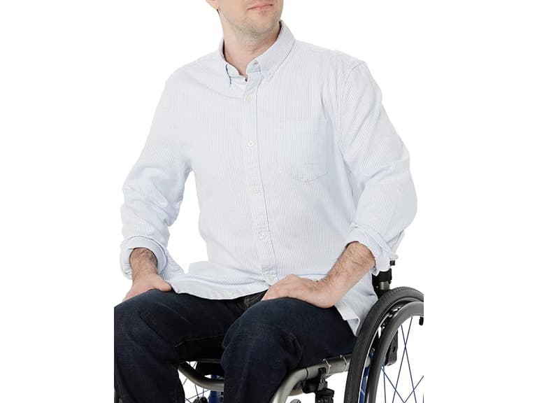 Amazon Essentials Mens LS Pocket Stretch Oxford Shirt - Image 1