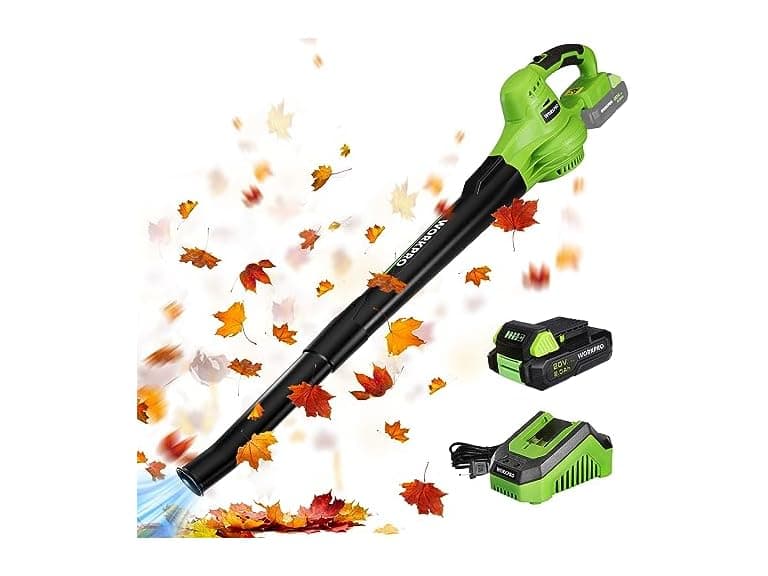 WORKPRO WORKPRO 20V Cordless Leaf Blower - Image 1