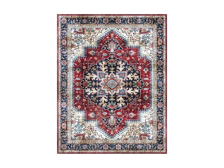 Gertmenian Washable Rug 8x10 Erin Red - Image 1