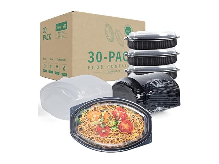 30 Pack Reusable To Go Food Containers - Image 1