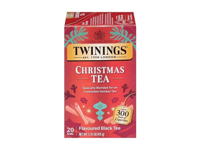 20CT Twinings Christmas Black Tea Individual Bags - Image 1