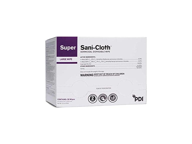Super Sani-Cloth Plus Germicidal Disposable Wipes - Image 1