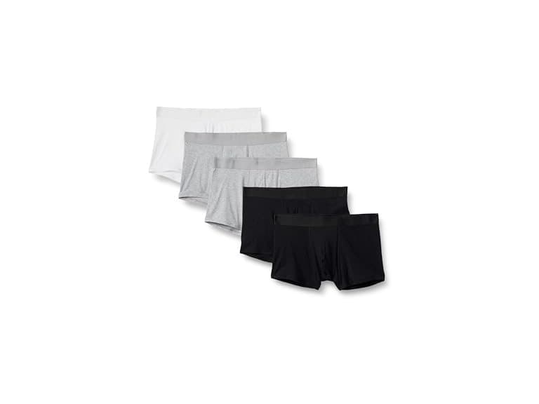 Amazon Essentials Mens Cotton Jersey Boxer Shorts 5Pk - Image 1