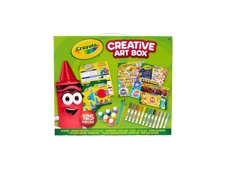 Crayola Art Set for Kids (125pcs), Art Set - Image 1