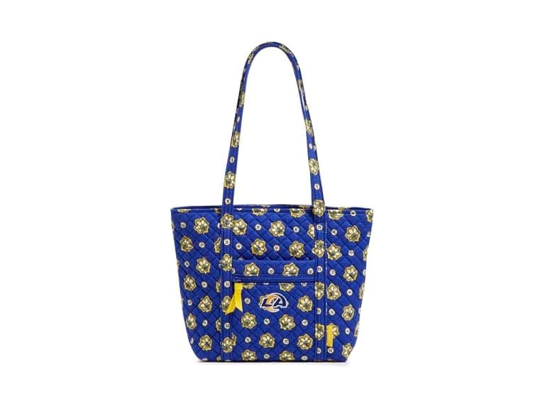 Vera Bradley Women's Cotton Nfl Small Vera Tote Bag LA  - Image 1