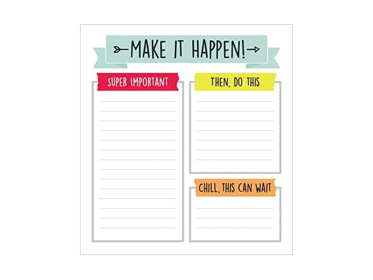 Carson Dellosa Aim High Notepad - Image 1