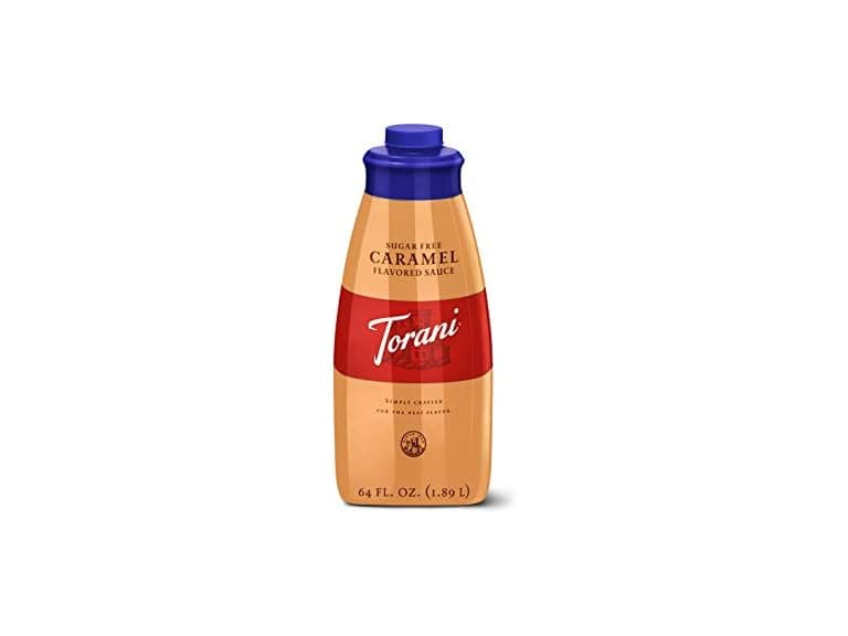 Torani Sugar Free Sauce, Caramel, 64 Oz - Image 1