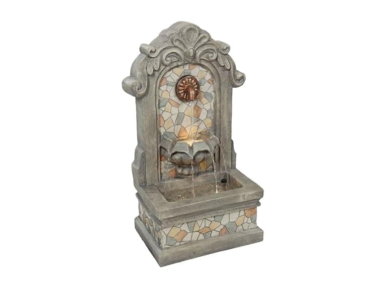 Sunnydaze 27" H Enchanting Estate Polyresin Fountain - Image 1