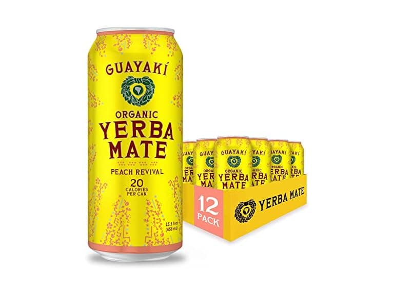 Yerba Madre Peach Revival 12pk - Image 1