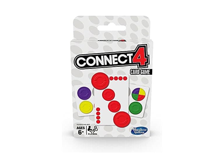 Hasbro Connect 4 Card Game - Image 1