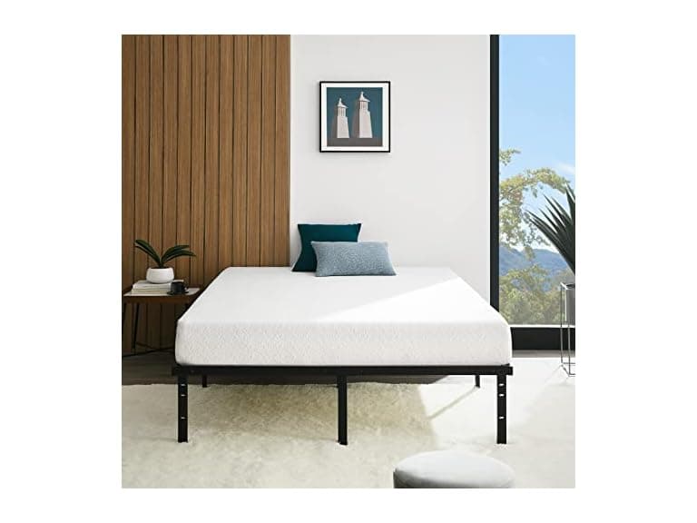 Amazon Basics Sturdy Non-Slip Platform Bed Frame - Image 1