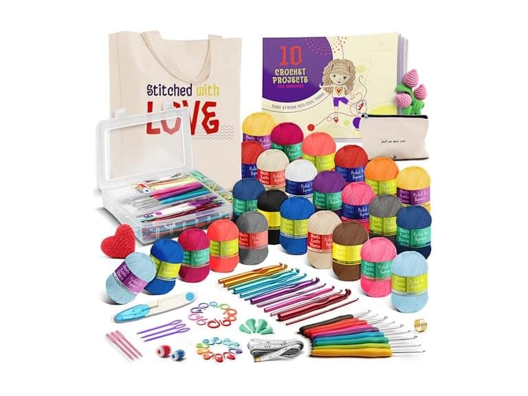 Hearth & Harbor Crochet Kit 80 Piece - Image 1