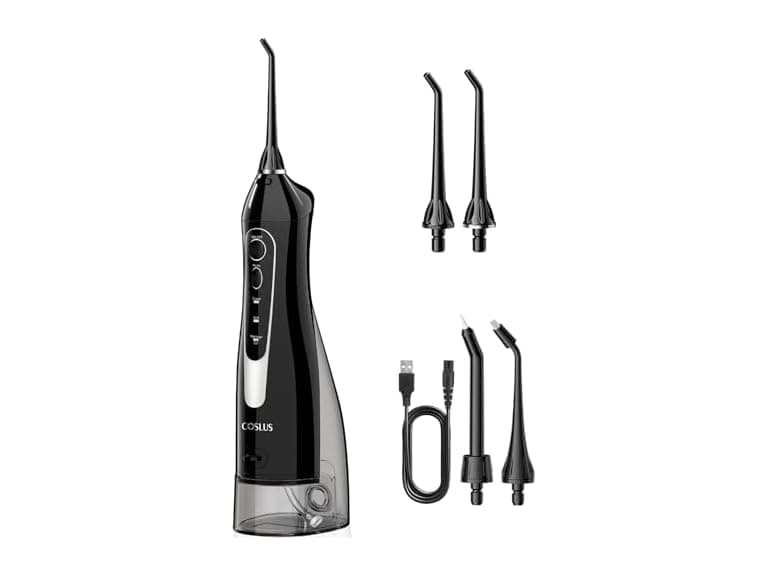 COSLUS Water Flosser Dental Pick (Black) - Image 1