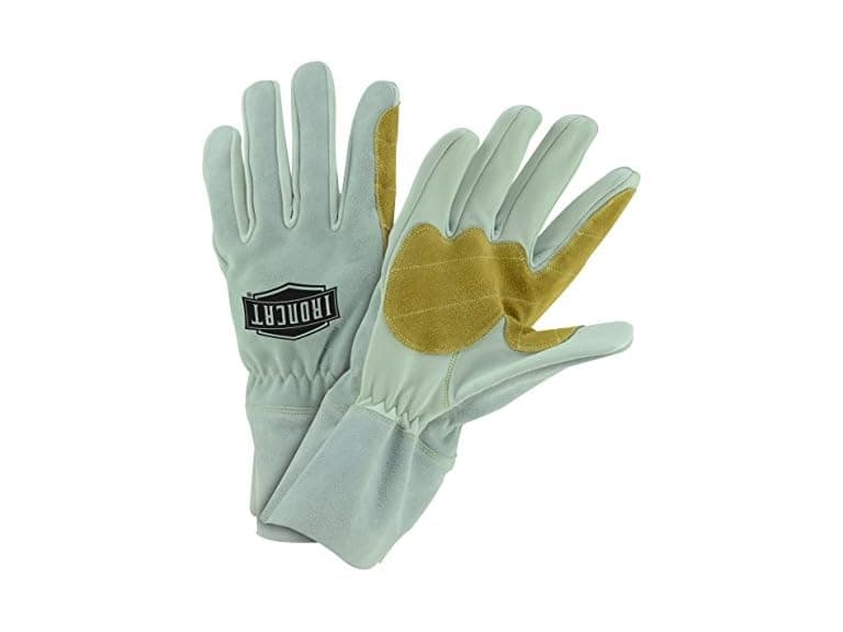 Ironcat 9071/2XL 2XL MIG GLOVE 4 SHORT CUFF Natural