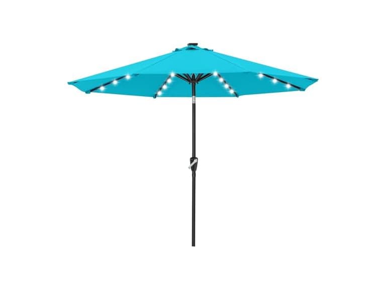 ABCCANOPY Solar10ft Umbrella Turquoise - Image 1
