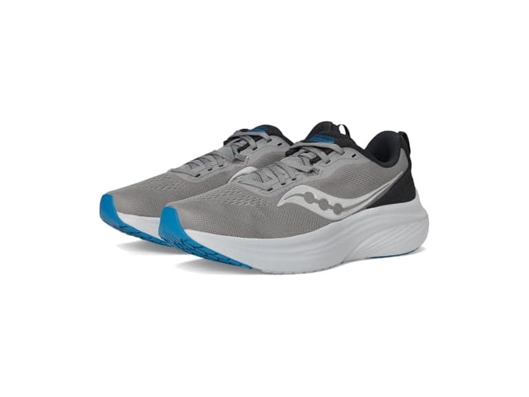 Mens Saucony Lancer Run Sneaker Cinder (11.5) (Open Box) - Image 1