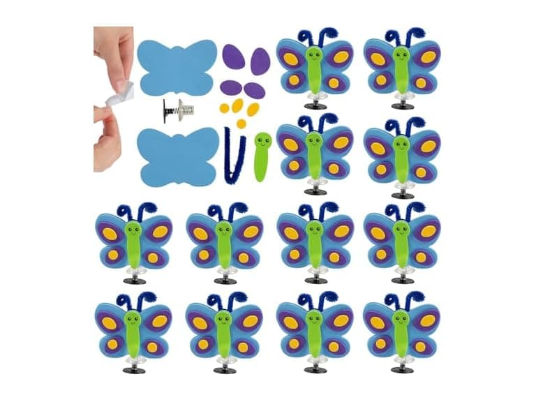 Fun Express Butterfly Pop-Up Craft Kit - Image 1