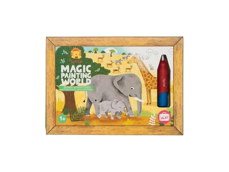 Tiger Tribe Reusable Magic Water Painting Cards - Image 1
