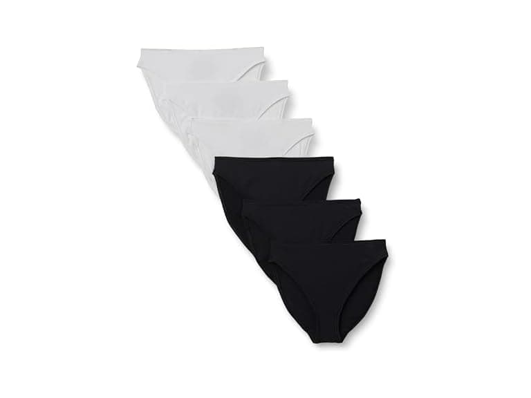 Amazon Essentials Womens Microfiber HiWaist Panty 6Pk - Image 1