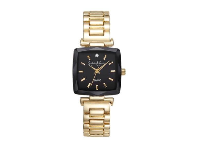 Jessica Simpson Square Watch Metal Band - Image 1