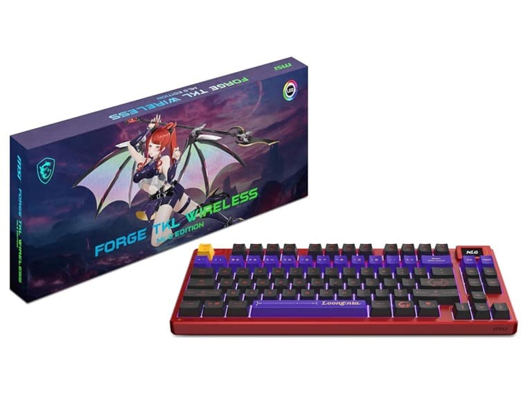 msi Forge TKL Wireless MLG Edition Keyboard - Image 1
