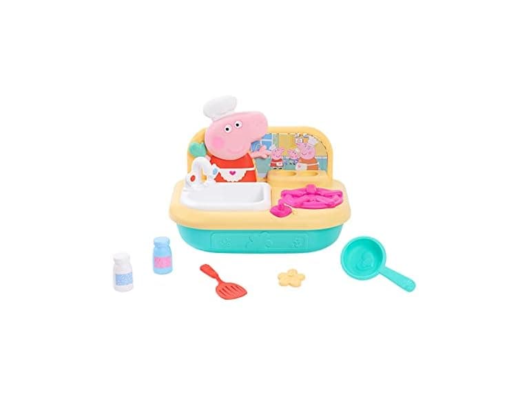 Peppa Pig Cooking Fun Tabletop Kitchen, Kids Toys for Ages 3 Up by Just Play - Image 1