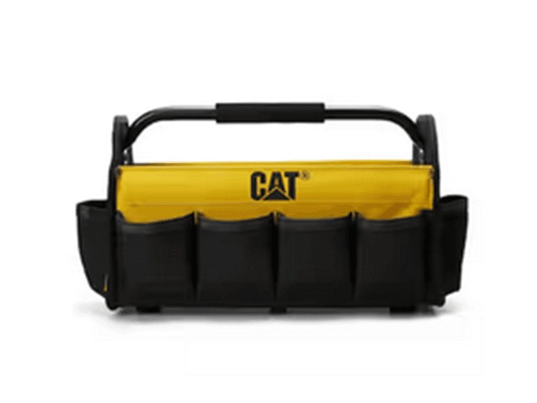 CAT 84670 TOOL STORAGE TOTE 17IN Black and Yellow - Image 1