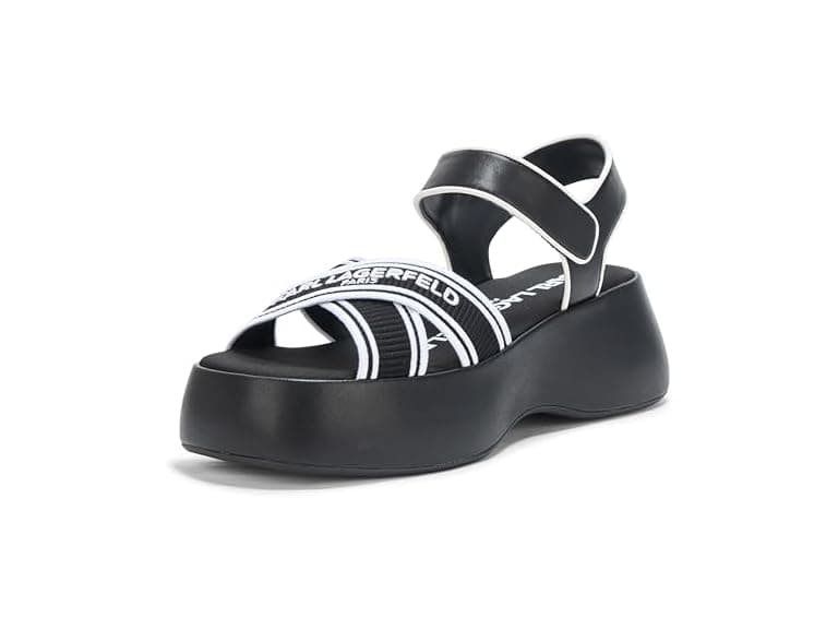 KARL LAGERFELD Women's Meddi Strappy Platform Sandal - Image 1