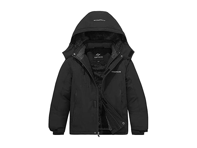 Farvalue Boys (14-16) Waterproof Ski Jacket Coat - Image 1