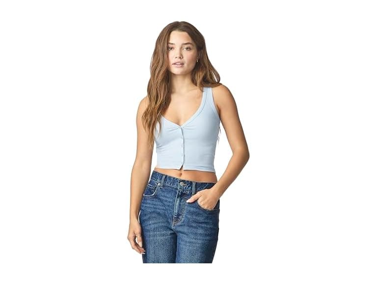Florence By Mills Women Sweet Solstice Ribbed Tank - Image 1
