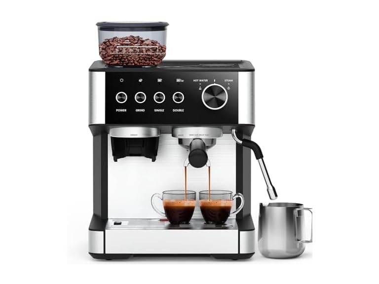 Joy Pebble Espresso Machine with Grinder (Open Box) - Image 1