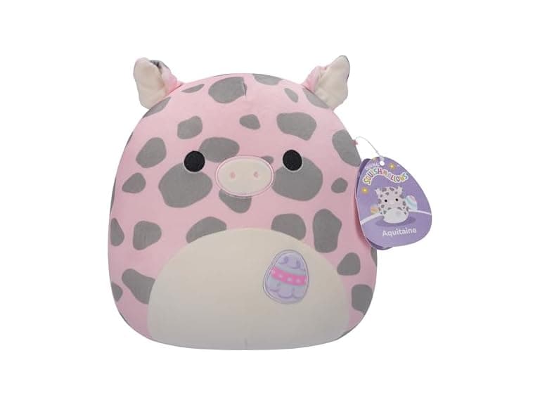 Squishmallows Original 12in Aquitaine The Pink Pig - Image 1