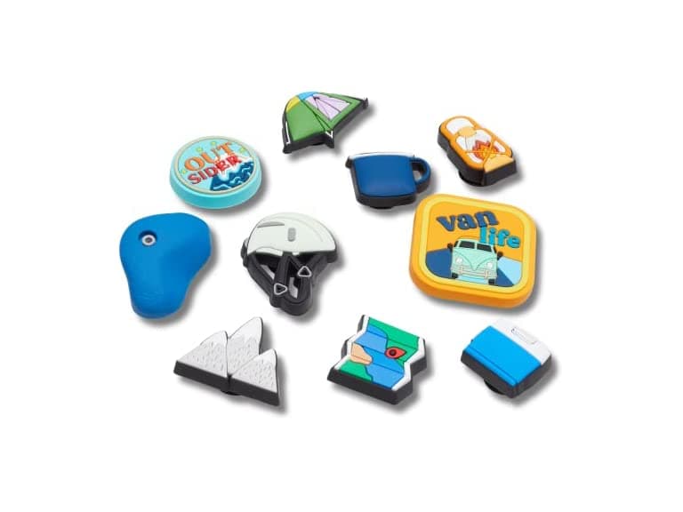 Crocs Jibbitz Shoe Charms, Camping and - Image 1