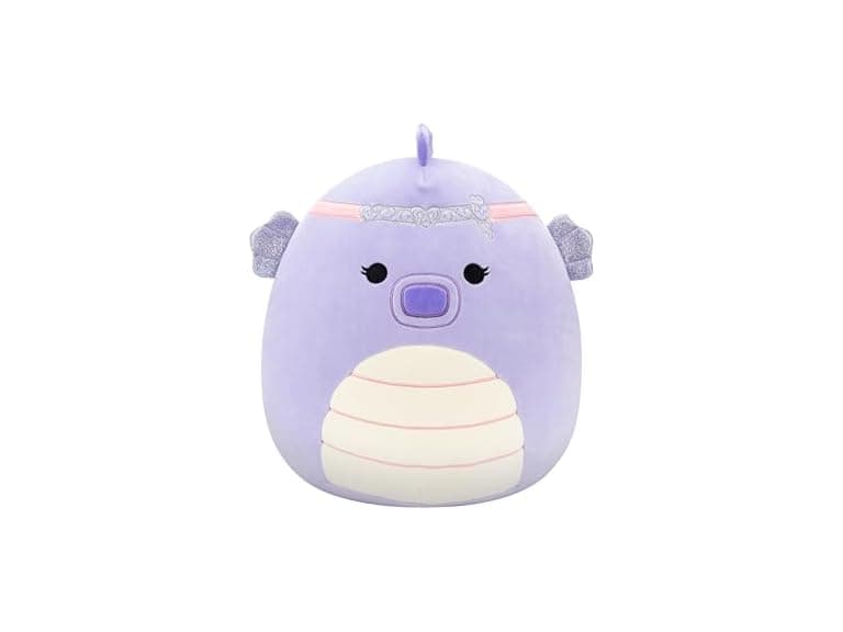 Squishmallows Original 12in Eartha The Purple Seahorse - Image 1