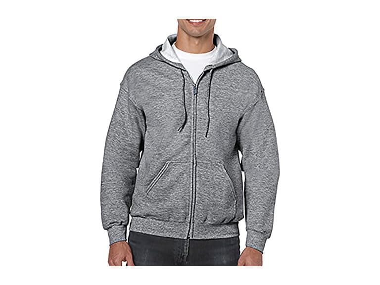 Gildan (XL) Full Zip Hooded Sweatshirt - Image 1