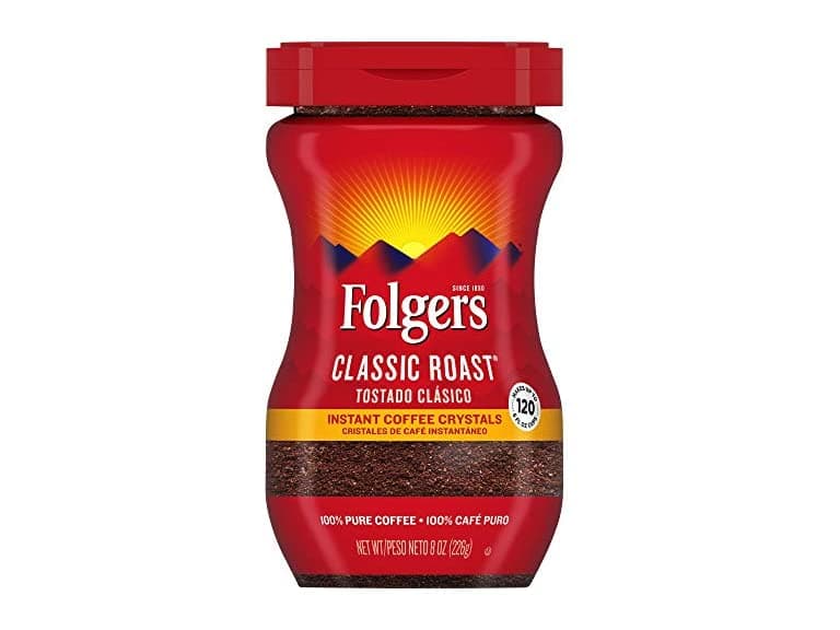 Folgers Instant Coffee 8oz - Image 1