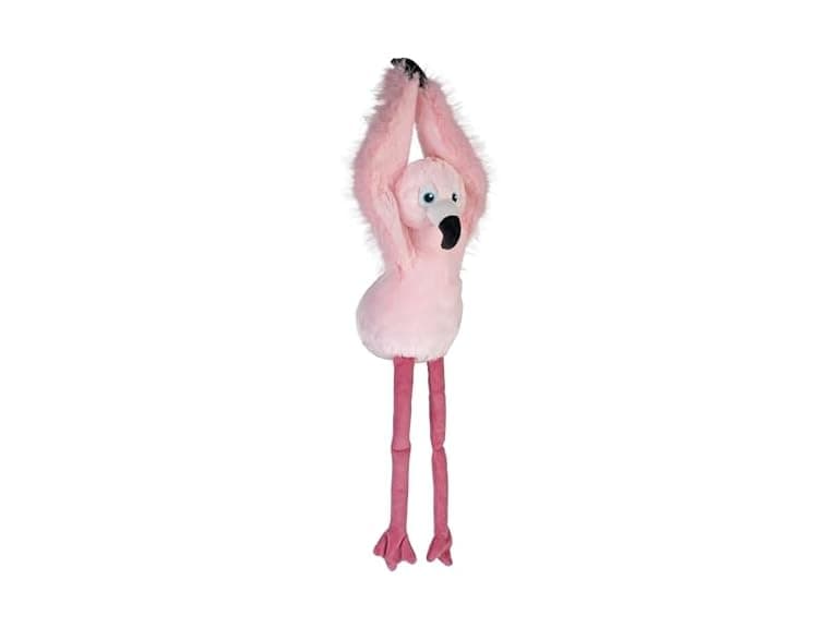 Wild Republic Hanging Eco Flamingo, Stuffed Animal, 21 Inches - Image 1