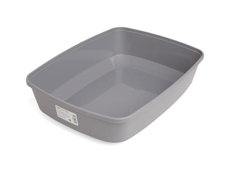 So Phresh by Petco Open Cat Litter Box Grey X - Image 1