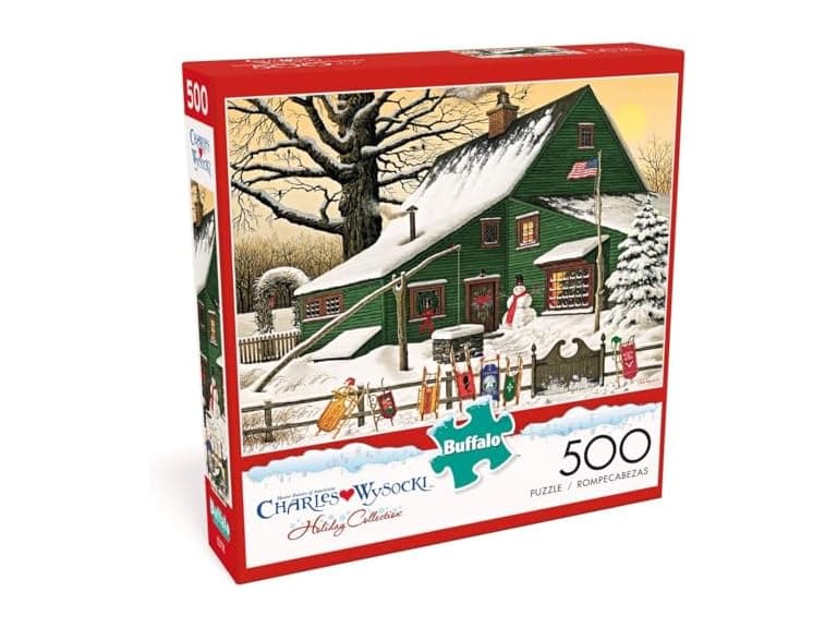 Charles Wysocki Jigsaw Puzzle, 500 Piece - Image 1