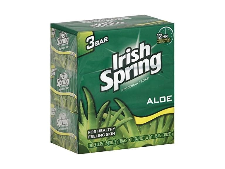 Irish Spring Aloe Mist Deodorant Bath Bar, 3.7-oz. (3 Soap Bars) - Image 1