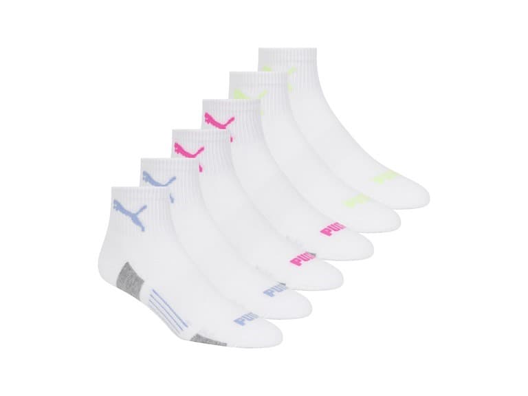 PUMA Women's 12-Pairs Quarter Crew Socks - Image 1
