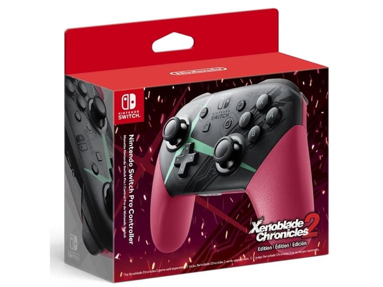 Nintendo Switch Pro Controller - Xenoblade Chronicles 2 Edition - Image 1