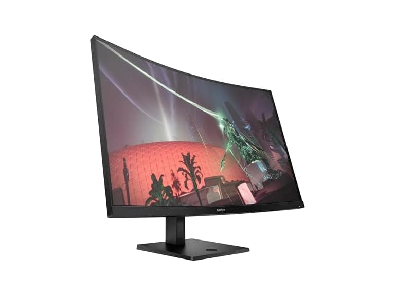 HP OMEN 31.5" QHD IPS 165Hz Curved Gaming Monitor - Image 1