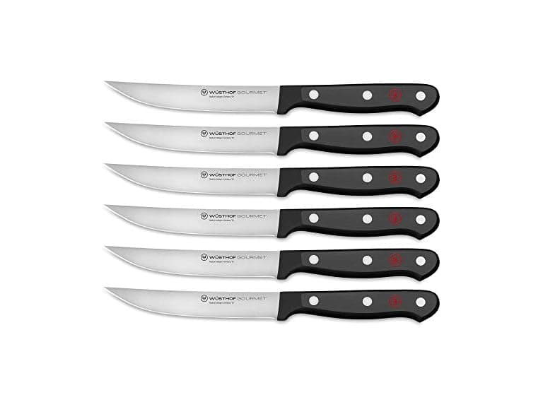 WUSTHOF Gourmet 6 Piece Steak Knife Set - Image 1